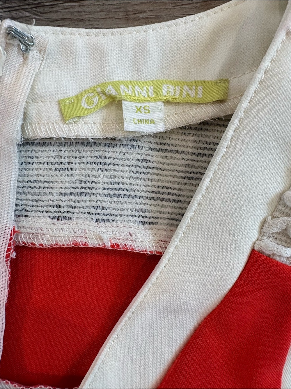 Gianni Bini XS Colorblock Textured Dress - Picture 8 of 9